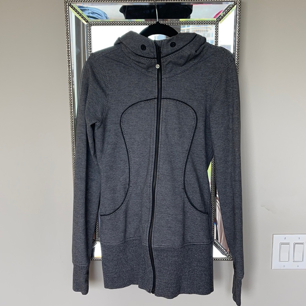 Lululemon Extra Long Grey Jacket